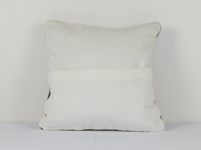 20" x 20" Hand Embroidery Cushion Cover, Kurdish rug Pillow Case, Home Decoration pillow, oversize Patchwork Pillow
