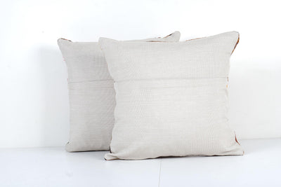 Hand Embroidery Cushion Cover, Kurdish Patchwork Pillow Case 18'' x 19''