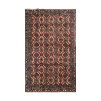 Vintage Turkish Bor Rug 4'4'' X 6'8''