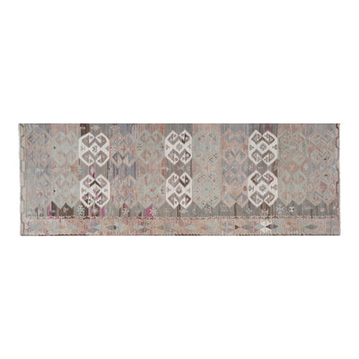 Turkish Pastel Foyer Kilim Runner 4'8'' X 13'9''
