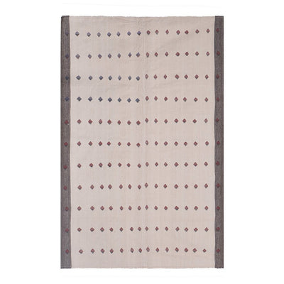 Turkish Organic Hemp Sisal Kilim Rug 5'1'' X 8'