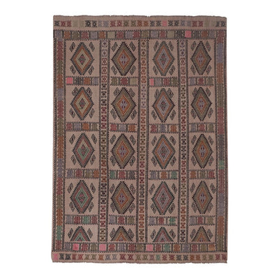 Handwoven Turkish Anatolian Kilim Rug 5'3'' X 7'5''