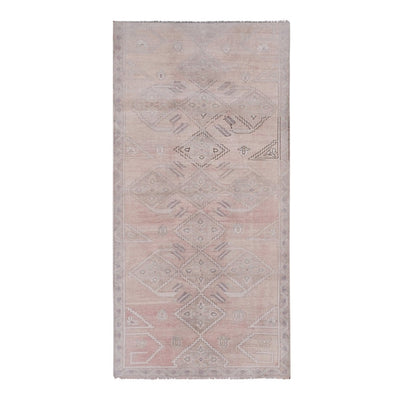 Vintage Faded Turkish Karapinar Rug 5'1'' X 10'2''