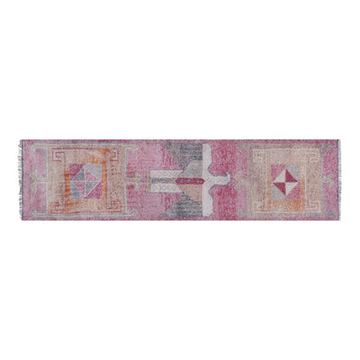 Vintage Faded Eagle Turkish Runner 2'9'' X 10'8''