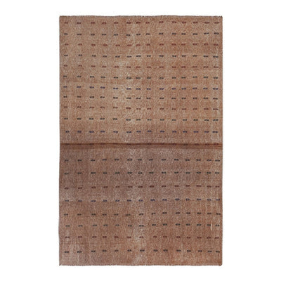 Traditional Copper Tan Handmade Kilim Rug 5'2'' X 7'12''