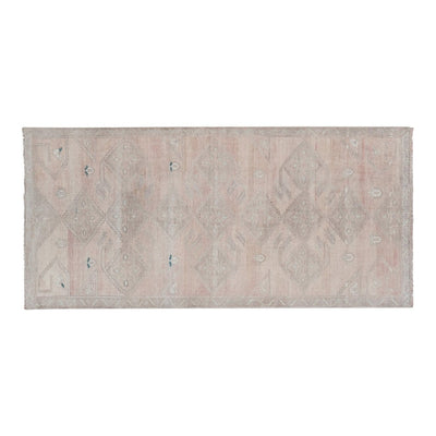 Vintage Faded Turkish Karapinar Rug 4'10'' X 10'6''