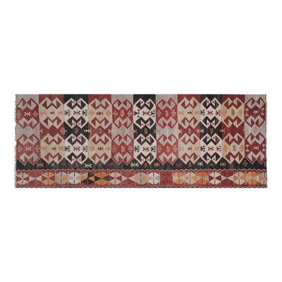 Minimalist Vintage Hemp Kilim Rug - Organic Turkish Rug