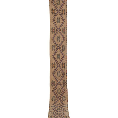 Vintage Jajim Kilim Runner Rug - Stair Carpet