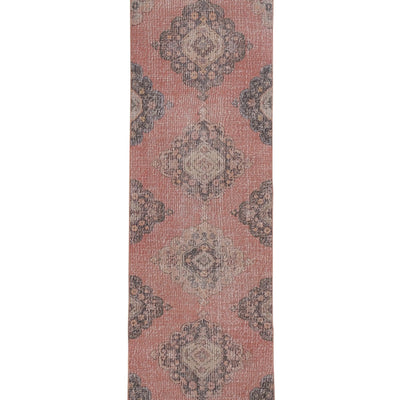 1970s Turkish Oushak Hand-Knotted Runner Rug