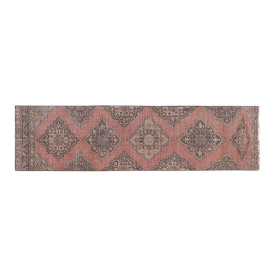 Vintage Turkish Hand-Knotted Runner 3'2'' X 11'11''