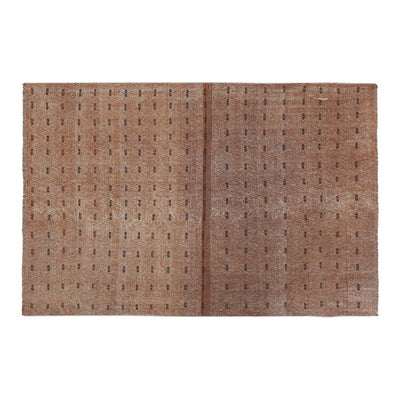 Traditional Copper Tan Handmade Kilim Rug 5'2'' X 7'12''