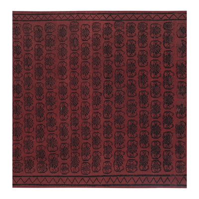 Vintage Red Karapinar Kilim Rug 3'11'' X 5'3''