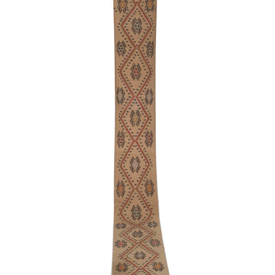 Vintage Aubussun Turkish Kilim Runner Rug - Stair Tread