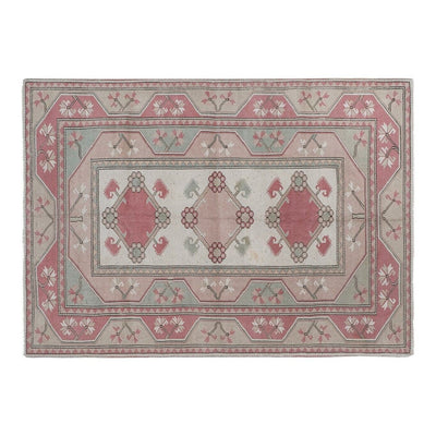 Vintage Faded Pale Colors Rug for Home and Nursery Decor 6'11'' x 9'12''