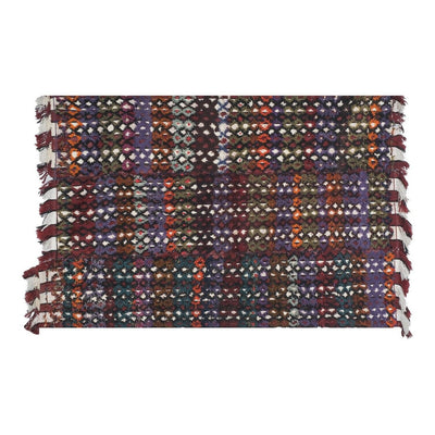 Vintage Bohemian Anatolian Turkish Tulu Rug 5'4'' X 7'6''