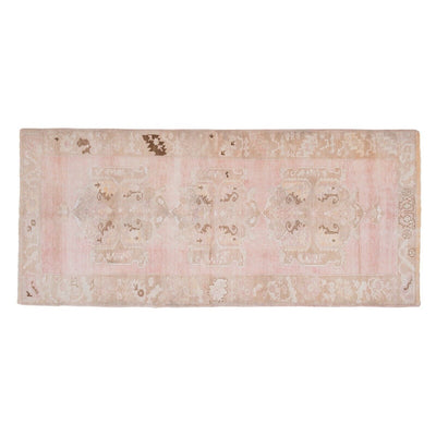 Antique Colored Karapinar Handwoven Large Entryway Carpet 5'6''x12'5''