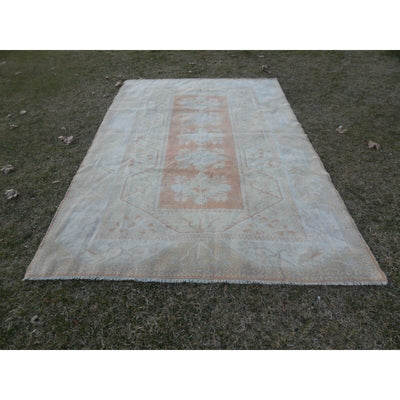 Vintage Faded Pale Colors Rug for Home and Nursery Decor 6'8'' x 9'5''