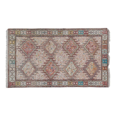 Distressed Turkish Animal Soumac Rug 3'10'' X 6'7''