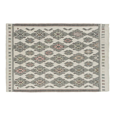 Handwoven Floral Pattern Needlepoint Kids Kilim Rug, Wall Hanging Decor