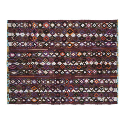 Long Pile Tulu Carpet, Moroccan Style Rug, Handknotted Shag Rugs 5'6''x7'1''