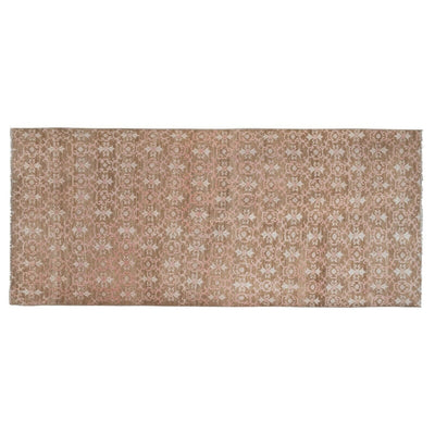 Distressed Turkish Karapinar Runner Rug 3'11" X 8'2"