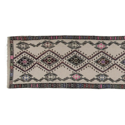 Extra Long Turkish Kilim Runner 2'1" X 15'9"