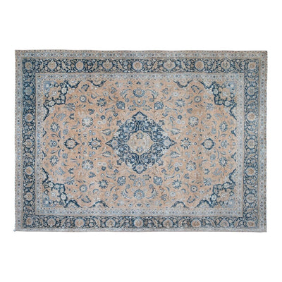 Oriental Turkey Oushak Carpet, Vintage Handknotted Floor Rug 10'3" X 13'9"