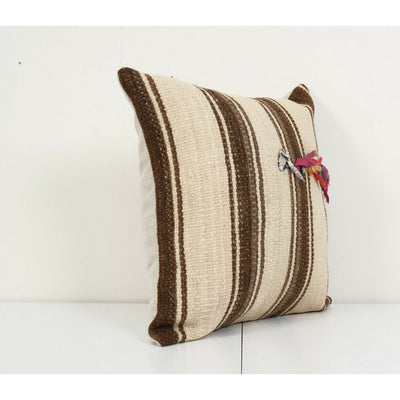 Bohemian Wool Kilim Pillow Cover