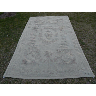 Vintage Aubusson Style Chinese Rug - Wool Decorative Carpet - Home Decor