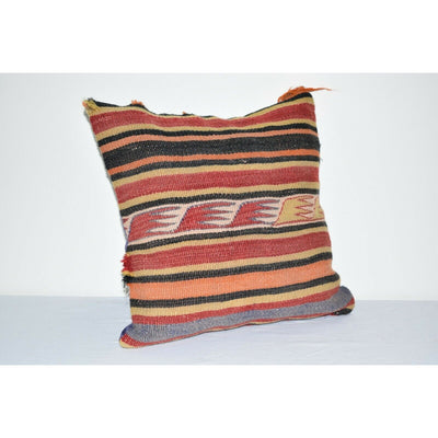 16" X 16" Striped Pillow Cases Fashioned