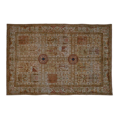 Antique Handmade Samarkand Rug 6'5" X 9'8"