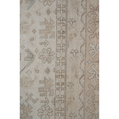 Distressed Turkish Oushak Runner 3'3" X 9'4"