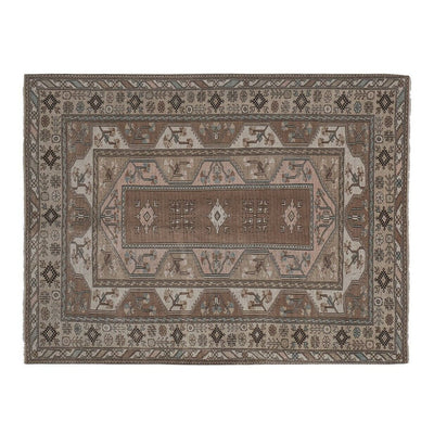 Turkish Milas Rug Carpet, DoorMat, Bedroom Kelim Tapis Teppiche 7'1'' x 8'11''
