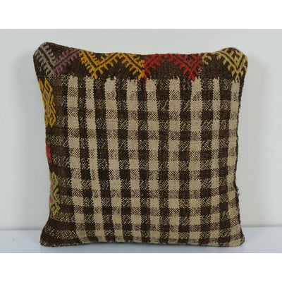 16" x 16" Striped Kilim Pillow Cover
