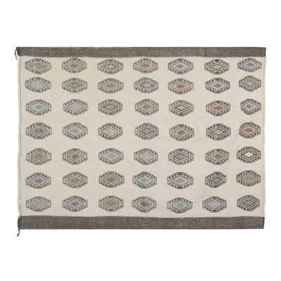 Mid 20cty Vintage Konya Jajim Kilim with Vegetable Dyes Color 5'4'' x 7'3''