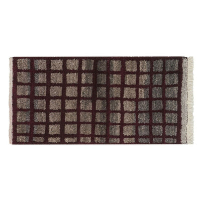 Vintage Angora Wool Tulu Rug 2' X 3'11"