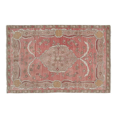 Mid-20th Century Floral Handmade Turkish Anatolian Rug