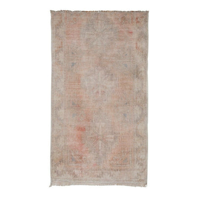 Hand Made Mini Rug Front of Kitchen Sink Rug Bath Mat Distressed Rug