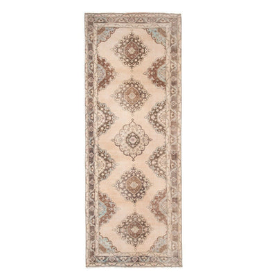 Vintage Turkish Oushak Runner 4'6" X 11'11"