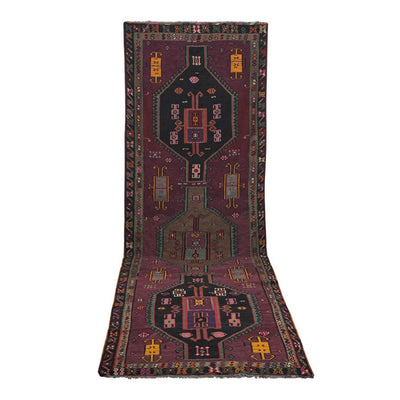 Vintage Oversize Pastel Turkish Kars Kilim Rug 6'3" X 18'8"