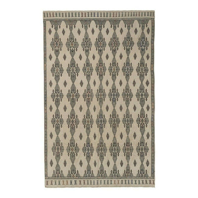 Handwoven Floral Pattern Needlepoint Kids Kilim Rug, Wall Hanging Decor