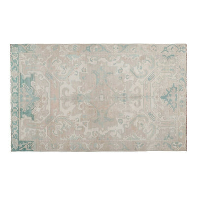 Decorative Soft Muted Color Turkish Oushak Rug, Living Room Rug
