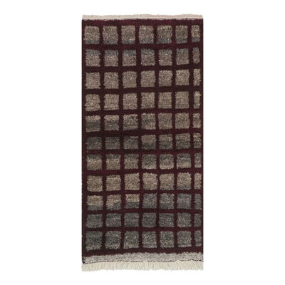 Vintage Angora Wool Tulu Rug 2' X 3'11"