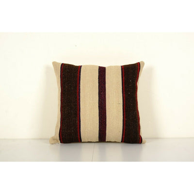 Striped Turkish Kilim Pillow Cover