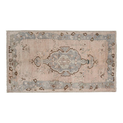 Antique Hand-Knotted Anatolian Konya Karapinar Rug 5'1" X 8'4"