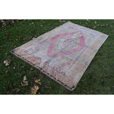 Handknotted Traditional Konya Taspinar Rug with Rich Border - 4'9'' X 8'