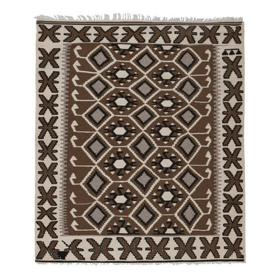 Vintage Turkish Kayseri Kilim Rug 3'10" X 4'7"