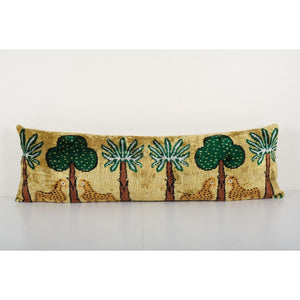 Animal Ikat Velvet Bedding Pillow