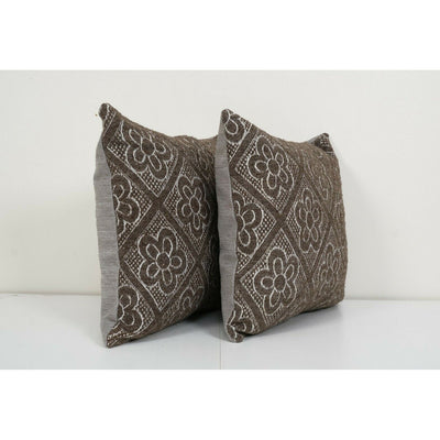 Vintage Turkish Handmade Large Cushion 20'' x 20''