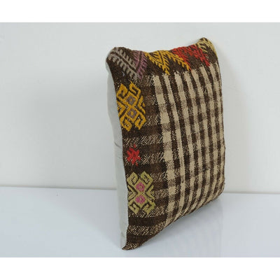 16" x 16" Striped Kilim Pillow Cover